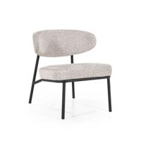 By-Boo Fauteuil 'Jari' kleur Beige - thumbnail