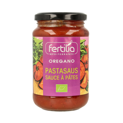 Fertilia Pastasaus oregano bio 350 Gram Fertilia Pastasaus oregano bio 350 Gram