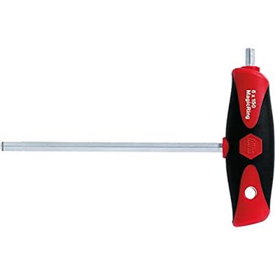 Wiha inbussleutel T comfortsleutel met Magicring en zijpunt 4mm lengte 150mm 26136