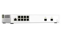QNAP QSW-M2108-2S netwerk-switch Managed L2 2.5G Ethernet (100/1000/2500) Grijs - thumbnail