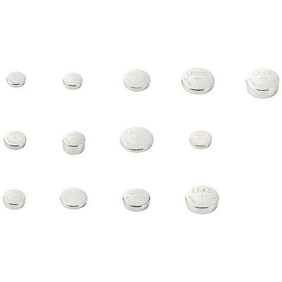 VOLTCRAFT Knoopcelset elk 3 x AG 1, AG 2, AG 3, AG 4, AG 5, AG 6, AG 7, AG 8, AG 9, AG 10, AG 11, AG 12, AG 13