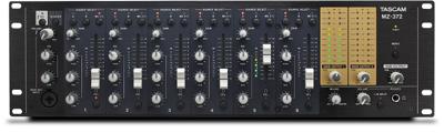 Tascam MZ-372 7-kanaals installatiemixer Tascam MZ-372 7-kanaals installatiemixer