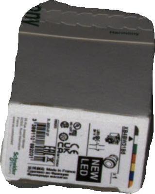 Schneider Electric XB4BW31B5 Harmony XB4BW31B5 Druktoets Bedieningsknop vlak 1 knop Wit Druk-ontgrendeling 1 stuk(s)