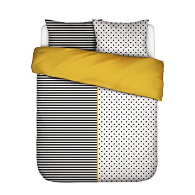 Covers En Co Covers & Co Double Trouble Dekbedovertrek - 2-persoons (200x200/220 Cm + 2 Slopen) - Percal Katoen - Black