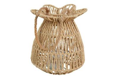 Decostar Windlicht ro Gwenda 25 cm naturel Decostar Windlicht ro Gwenda 25 cm naturel