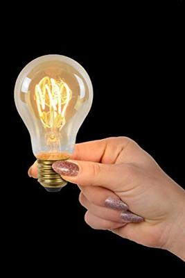 Lucide A60 TWILIGHT SENSOR Filament lamp - Amber
