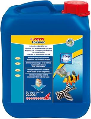 Sera Toxivec 5000ml - Directe Ontgifter voor Aquarium, Veilig voor Vissen & Planten