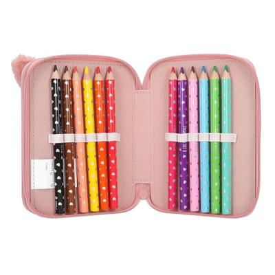 Princess Mimi Kitty Love 2-vaks etui hert