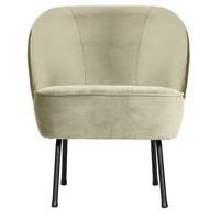 WOOOD Fauteuil 'Vogue' Velvet, kleur Pistache - thumbnail