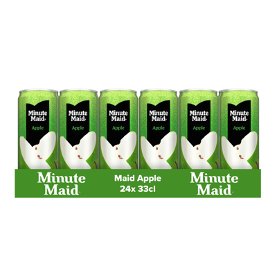 Minute Maid apple blik (24x 33cl)