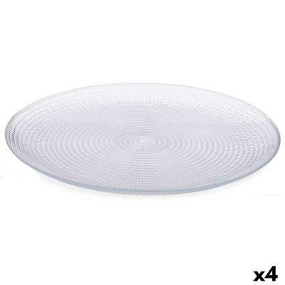 Bordenset Pasabahce Generation Transparant Glas Ø 27 cm 27,5 x 5 x 28,5 cm (4 Stuks)
