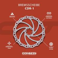 CONTEC remschijf "cdr-1" ct brake rotors cdr-1 203mm x 1.8mm 6-hole - thumbnail