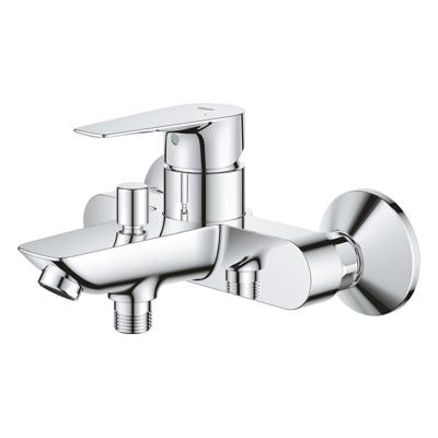GROHE BauEdge badkraan met koppelingen chroom 23604001 GROHE BauEdge badkraan met koppelingen chroom 23604001