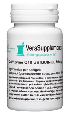 VeraSupplements Coënzyme Q10 50mg Capsules VeraSupplements Coënzyme Q10 50mg Capsules