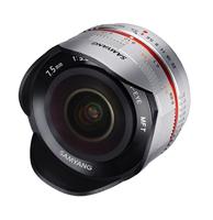 Samyang 7,5mm f/3.5 Fisheye MFT zilver - thumbnail