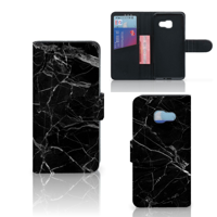 Samsung Galaxy A3 2017 | Bookcase | Marmer Zwart - Origineel Cadeau Vader - thumbnail