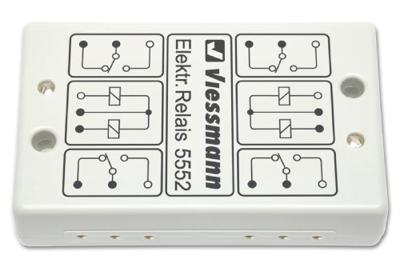 Viessmann Modelltechnik 5552 Schakelrelais Kant-en-klare module