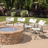 Vouwbare Stoel Lifetime 4 Stuks 50 x 82,5 x 58 cm - thumbnail