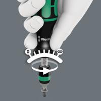 Wera 7440 Kraftform instelbare Momentschroevendraaier met Rapidaptor Snelwisselhouder, 1/4 duim, 0,3 - 1,2 Nm - 1 stuk(s) - 05074700001 - thumbnail