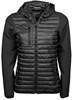 Tee Jays TJ9629 Women´s Hooded Crossover Jacket - Black/Black - S