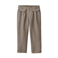 Linnen 3/4-broek, modder 36 - thumbnail