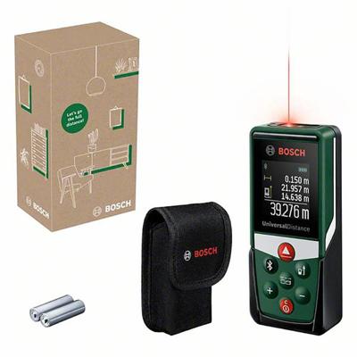 Bosch UniversalDistance 40 C laserafstandsmeter (precieze meting van afstanden tot 40 m, Bluetooth-connectiviteit, afstandsbedieningsfuncties Bosch UniversalDistance 40 C laserafstandsmeter (precieze meting van afstanden tot 40 m, Bluetooth-connectiviteit, afstandsbedieningsfuncties