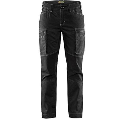 Blåkläder Dames Service werkbroek stretch 71591142 | Marineblauw/Zwart | Maat 38 - 7330509485675