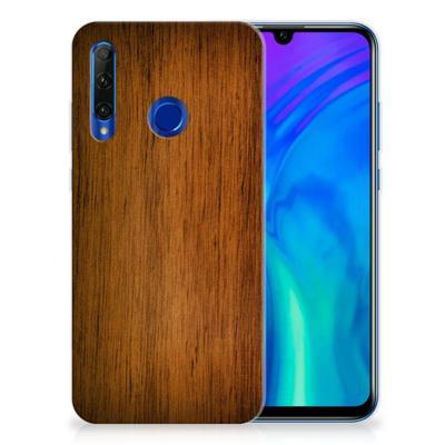 Honor 20 Lite | Bumper Hoesje | Donker Hout