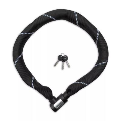 Lynx kettingslot art-2 110 cm x 8.3 mm nylon hoes zwart op kaart