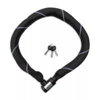 Lynx kettingslot art-2 110 cm x 8.3 mm nylon hoes zwart op kaart - thumbnail