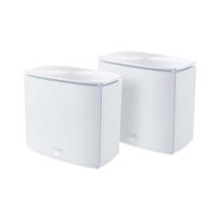 ASUS ZenWiFi AX Hybrid (XC5) AX3000 + Moca 2,5 Mesh WiFi 6 systeem (2 stuks) – afdekking in het hele huis tot 3.500 vierkante meter en 4 kamers voor dikke muren, AiMesh, veiligheid - thumbnail