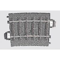 H0 Märklin C-rails (met ballastbed) 24107 Gebogen rails 6 stuk(s) - thumbnail