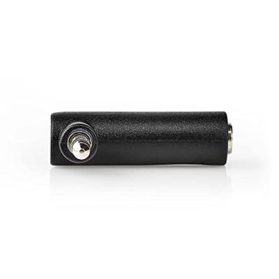 Nedis Stereo-Audioadapter | 3,5 mm Male | 3,5 mm Female | 90° Gehoekt | 1 stuks - CAGB22980BK CAGB22980BK Nedis Stereo-Audioadapter | 3,5 mm Male | 3,5 mm Female | 90° Gehoekt | 1 stuks - CAGB22980BK CAGB22980BK