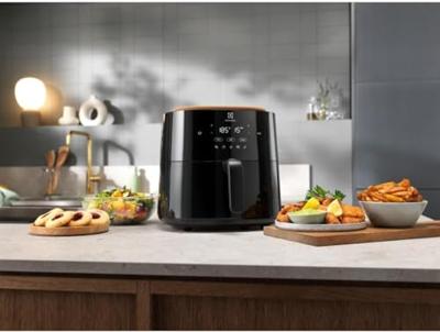 Electrolux EAF5B Enkel 5 l Vrijstaand 1500 W Heteluchtfriteuse Zwart