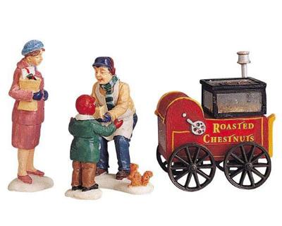 Kerstfiguur Roasted chestnut stand LEMAX - Lemax