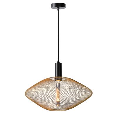 Lucide MESH - Hanglamp - Ø 45 cm - 1xE27 - Mat Goud / Messing Lucide MESH - Hanglamp - Ø 45 cm - 1xE27 - Mat Goud / Messing