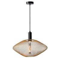 Lucide MESH - Hanglamp - Ø 45 cm - 1xE27 - Mat Goud / Messing - thumbnail
