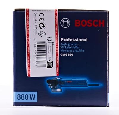 Bosch Blauw GWS 880 Professional Haakse slijper | 125mm - 060139600A