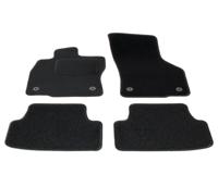 Automatten op maat - zwart stof - VW Golf 7 vanaf 2012 - thumbnail