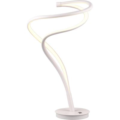 LED Tafellamp - Trio Select Nala - 1 Lichtpunt van 17 Watt - Touchdimmer - Aanpasbare Lichtkleur - Geheugenfunctie - IP20 - Mat Wit - Metaal