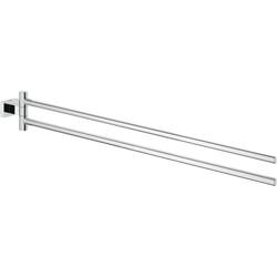 GROHE Essentials Cube Handdoekhouder - 43.9cm - dubbel - draaibaar - chroom 40624001