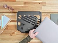 Trust Zeff Laptopstandaard Zwart 16 inch - thumbnail