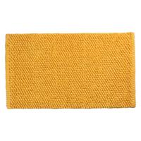 Differnz Popcorn badmat geschikt voor vloerverwarming 100% katoen 50 x 80 cm oker - thumbnail