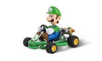 Super Mario Kart RC remote-controlled Car 1/18 2.4GHz Pipe Kart Luigi - thumbnail
