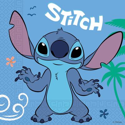 Stitch Servetten 33cm (20st)