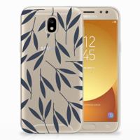 Samsung Galaxy J5 2017 | TPU Case | Leaves Blue - thumbnail
