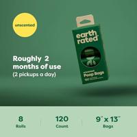 EARTH RATED POEPZAKJES GEURLOOS GERECYCLED - thumbnail