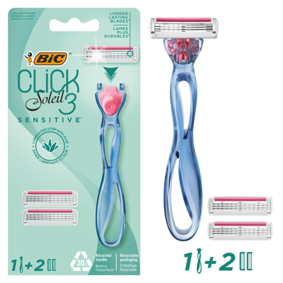 Bic Click Soleil 3 - Scheermes Set Bic Click Soleil 3 - Scheermes Set
