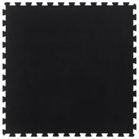 Rubbertegel 12 mm 100x100 cm zwart - thumbnail