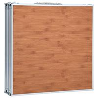 VidaXL Campingtafel inklapbaar 240x60 cm aluminium - thumbnail